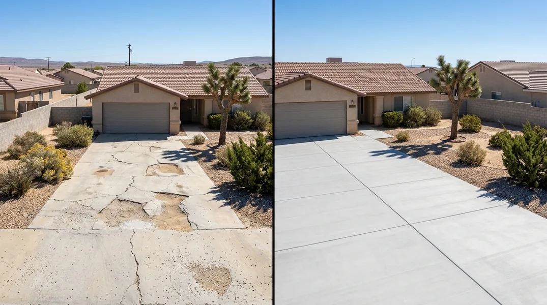 Best Time of Year to Pour Concrete in Lancaster, California